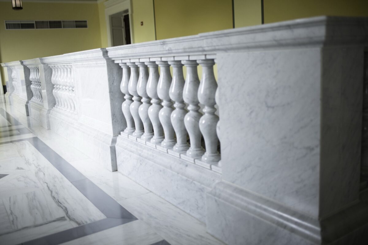 Photo of stone work in the Library of Congress