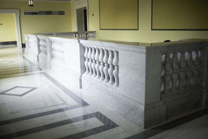 Photo of stone work in the Library of Congress