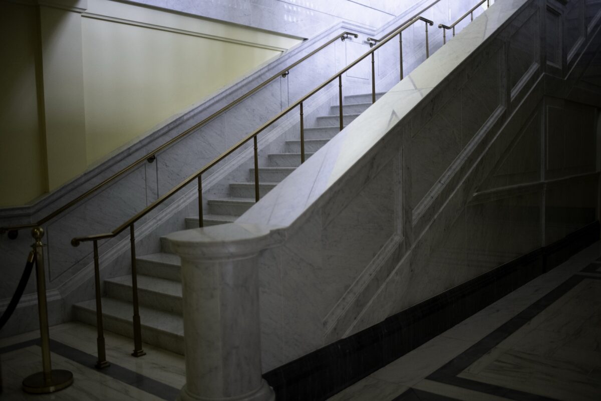 Photo of stone work in the Library of Congress