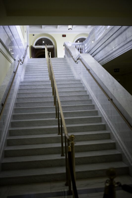 Photo of stone work in the Library of Congress