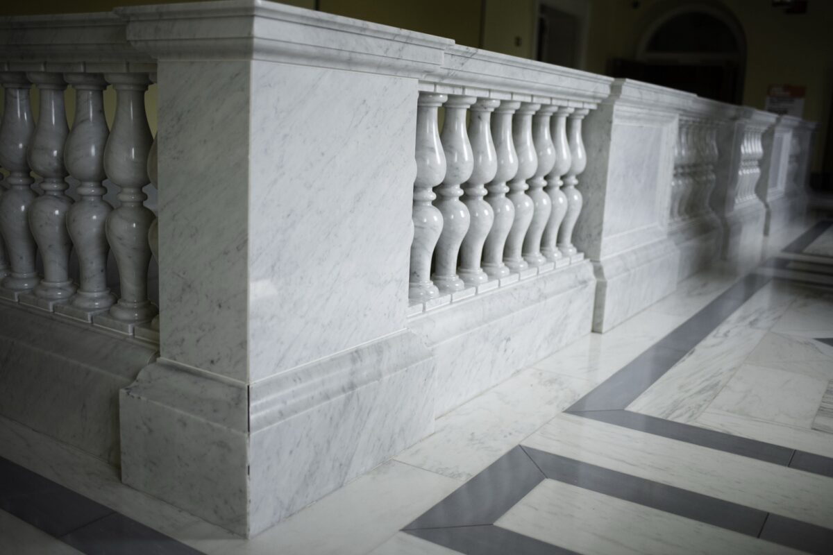 Photo of stone work in the Library of Congress